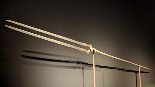 Detalle lanza de Longinus