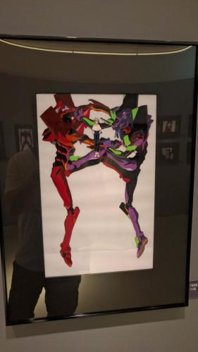 Eva-01 vs Kaworu y Eva-02