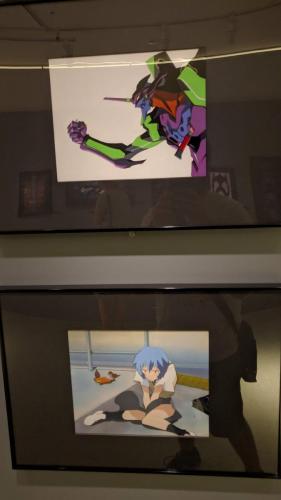 Eva-01 vs Kaworu / Rei vergüenza