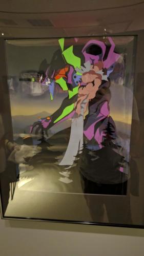 Eva-01 regenerando brazo