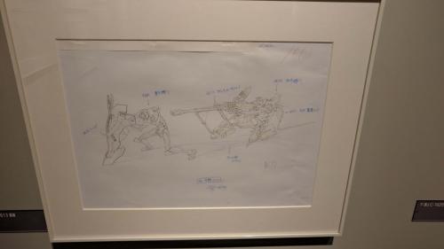 Rifle de positrones, Eva-00 escudo y Eva-01