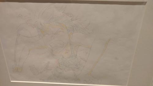 Boceto Asuka cocinando