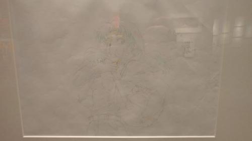 Boceto Misato corriendo